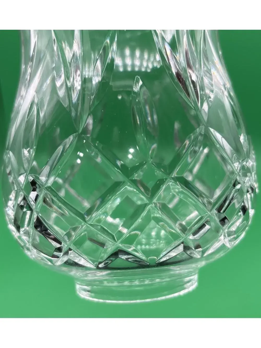 Clear Cut Glass Lamp Shade Sconce Chandelier 2 1/8